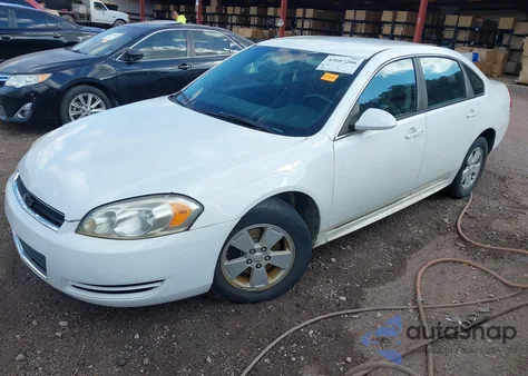 2010 Chevrolet Impala Lt from USA, damaged, VIN 2G1WB5EK1A1110615